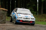 Rallye Český Krumlov: Hodaň / Poláček na RZ Lipno